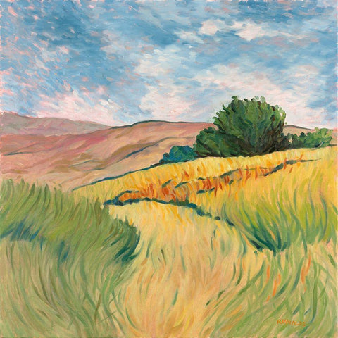 High Season White Modern Wood Framed Art Print by Reynolds, Graham