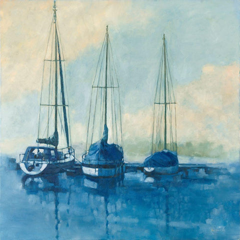 Tied Up I Black Modern Wood Framed Art Print with Double Matting by Reynolds, Graham