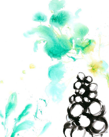 Moment in Nature I Black Ornate Wood Framed Art Print with Double Matting by Joy, Julie