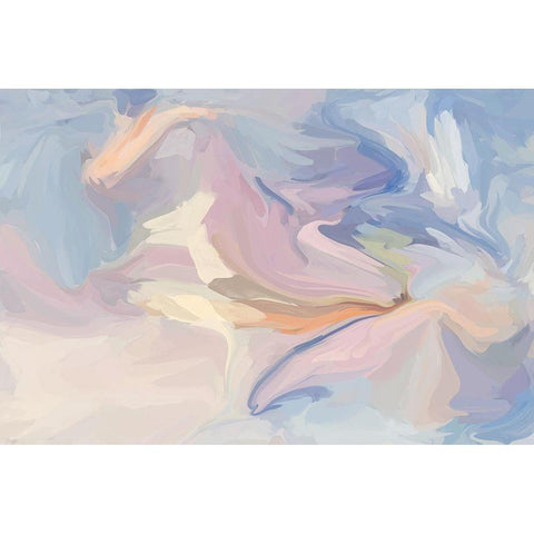 Arctic Drift White Modern Wood Framed Art Print by Orlov, Irena