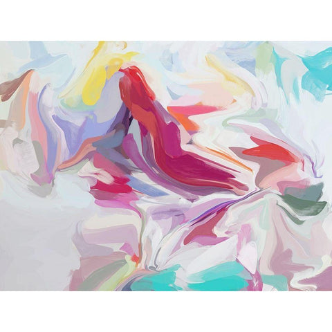 Energy Surrounding Your Life I Black Modern Wood Framed Art Print by Orlov, Irena