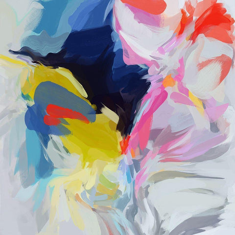 Divine Potential Black Modern Wood Framed Art Print with Double Matting by Orlov, Irena