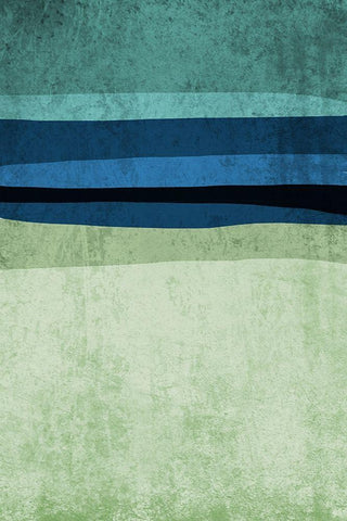 Modern minimalist X Black Ornate Wood Framed Art Print with Double Matting by Orlov, Irena