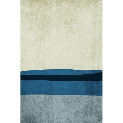 Modern minimalist XII Black Modern Wood Framed Art Print with Double Matting by Orlov, Irena