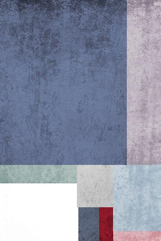 Modern minimalist XIII Black Ornate Wood Framed Art Print with Double Matting by Orlov, Irena