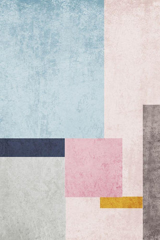 Modern minimalist XIV Black Ornate Wood Framed Art Print with Double Matting by Orlov, Irena