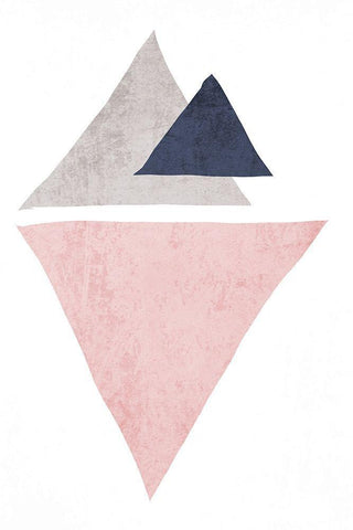 Modern Scandinavian II White Modern Wood Framed Art Print with Double Matting by Orlov, Irena