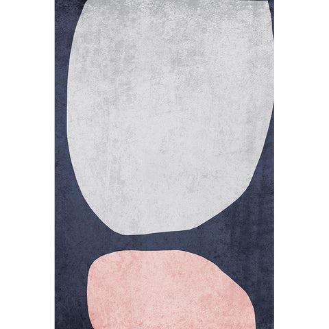 Minimalist Geometric I White Modern Wood Framed Art Print by Orlov, Irena