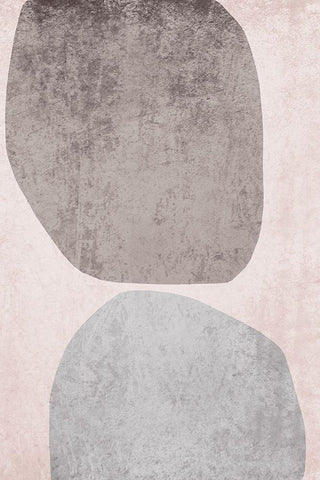 Minimalist Geometric II White Modern Wood Framed Art Print with Double Matting by Orlov, Irena