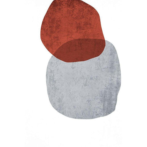 Minimalist Geometric IV White Modern Wood Framed Art Print by Orlov, Irena