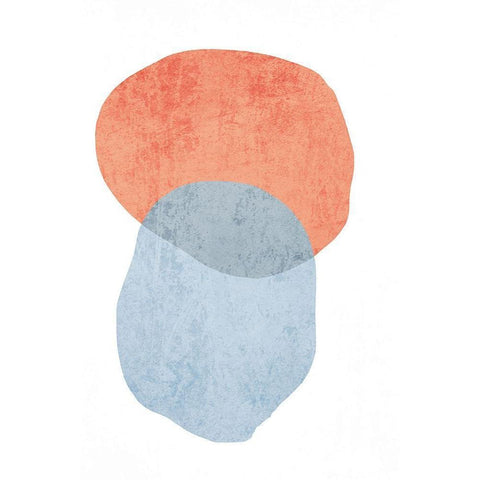 Minimalist Geometric V Gold Ornate Wood Framed Art Print with Double Matting by Orlov, Irena