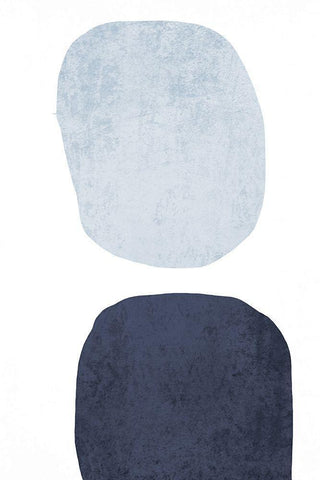 Minimalist Geometric VI White Modern Wood Framed Art Print with Double Matting by Orlov, Irena