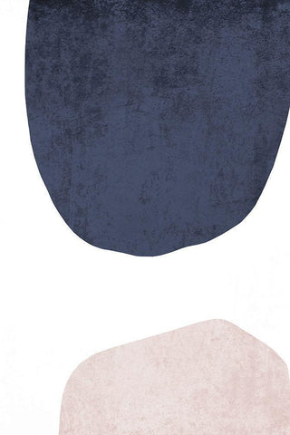 Minimalist Geometric VII White Modern Wood Framed Art Print with Double Matting by Orlov, Irena