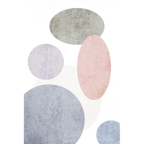 Minimalist Geometric VIII White Modern Wood Framed Art Print by Orlov, Irena