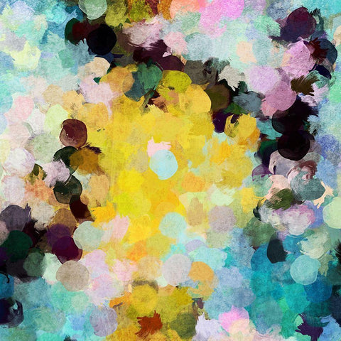 We are in Summer II Black Modern Wood Framed Art Print by Orlov, Irena