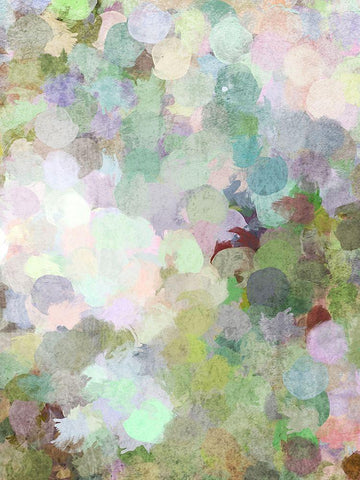 Color Expression III Black Ornate Wood Framed Art Print with Double Matting by Orlov, Irena