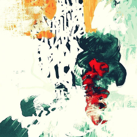 Freeing Up IV Black Ornate Wood Framed Art Print with Double Matting by Orlov, Irena