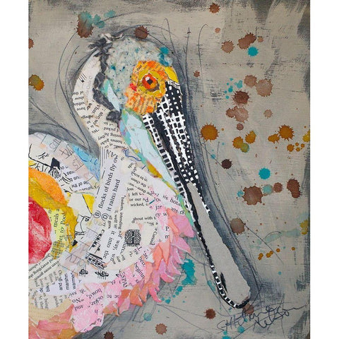 Hope #6 Black Modern Wood Framed Art Print with Double Matting by St Hilaire, Elizabeth