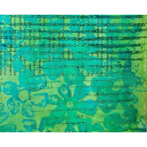 Paper II Black Modern Wood Framed Art Print by St Hilaire, Elizabeth