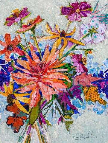 Roman Holiday Black Ornate Wood Framed Art Print with Double Matting by St Hilaire, Elizabeth