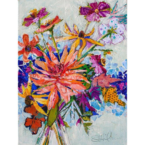 Roman Holiday White Modern Wood Framed Art Print by St Hilaire, Elizabeth