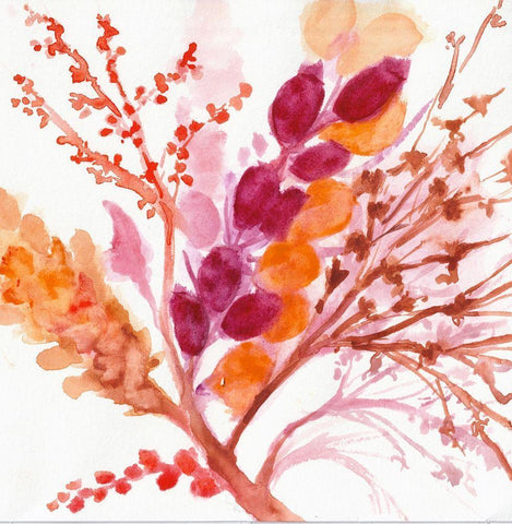 Falling for You Black Ornate Wood Framed Art Print with Double Matting by St Hilaire, Elizabeth