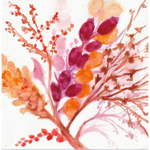 Falling for You Black Modern Wood Framed Art Print by St Hilaire, Elizabeth