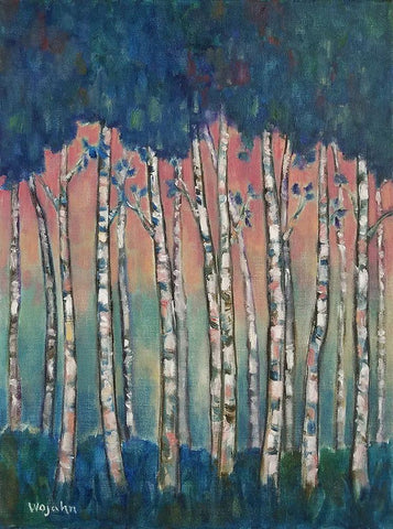 Promise Black Ornate Wood Framed Art Print with Double Matting by Wojahn, Holly