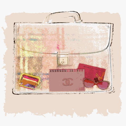 Bagful I Black Ornate Wood Framed Art Print with Double Matting by Smith, Karen