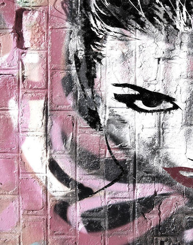 Wall Flower Black Ornate Wood Framed Art Print with Double Matting by Smith, Karen