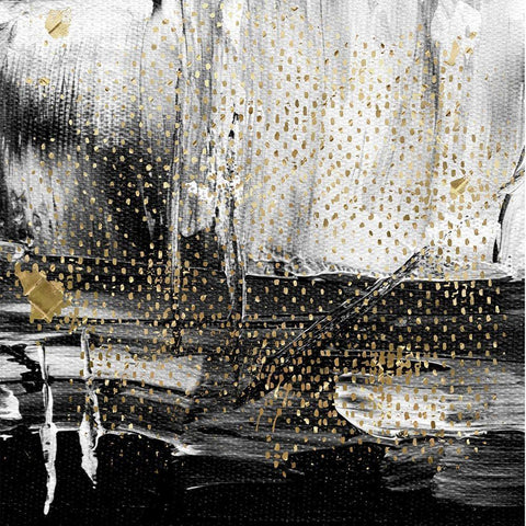 Sprinkles I Black Modern Wood Framed Art Print by Smith, Karen