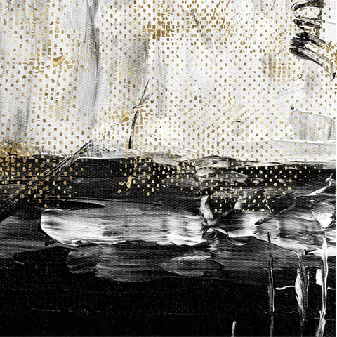 Sprinkles II Black Modern Wood Framed Art Print by Smith, Karen