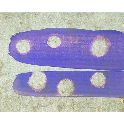 Micro World I White Modern Wood Framed Art Print by Surma, Agata