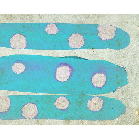 Micro World III White Modern Wood Framed Art Print by Surma, Agata