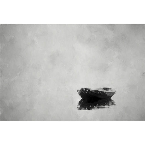 Alone Black Modern Wood Framed Art Print with Double Matting by Curinga, Kim