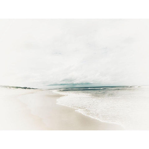 Bleached Beach I Black Modern Wood Framed Art Print with Double Matting by Curinga, Kim