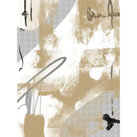 Scratched Lumber II Black Modern Wood Framed Art Print with Double Matting by Holman, Nicholas