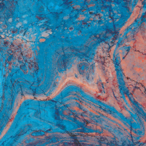 Craquelure II White Modern Wood Framed Art Print by Hunziker, Steve