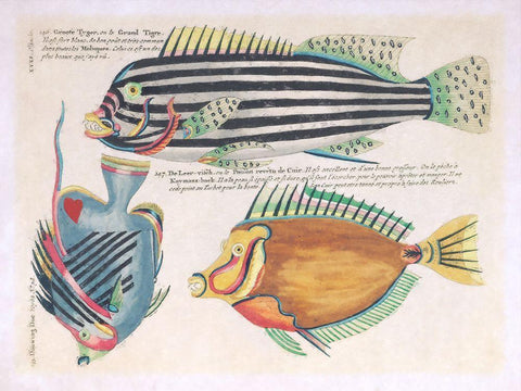 Repeating Image II Black Ornate Wood Framed Art Print with Double Matting by Hunziker, Steve