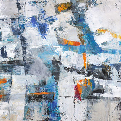 For the Love Black Modern Wood Framed Art Print with Double Matting by Joy, Julie