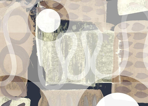 True Olio Black Ornate Wood Framed Art Print with Double Matting by Naskrent, Delores