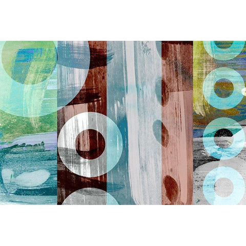 Second Occasion Black Modern Wood Framed Art Print by Naskrent, Delores