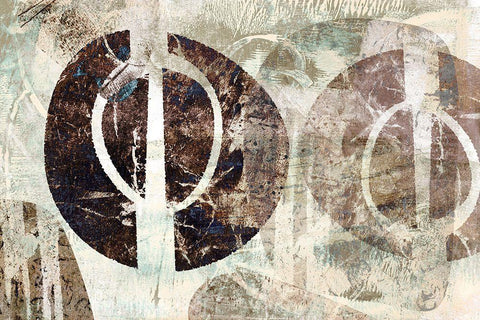 Mirror Image Black Ornate Wood Framed Art Print with Double Matting by Naskrent, Delores