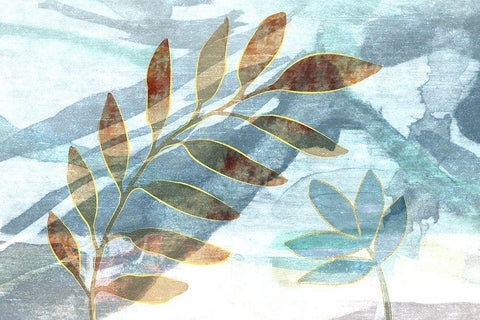 Meadow Scent Black Ornate Wood Framed Art Print with Double Matting by Naskrent, Delores