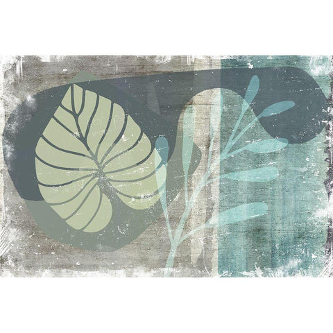 Seasonal Crop  Black Modern Wood Framed Art Print by Naskrent, Delores