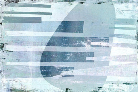 Joist Black Ornate Wood Framed Art Print with Double Matting by Naskrent, Delores