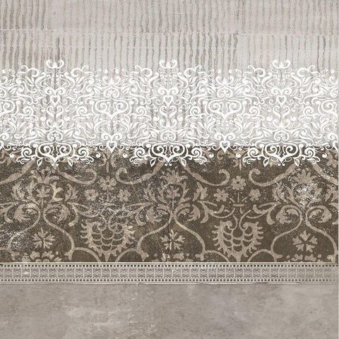 Ornate Blend I White Modern Wood Framed Art Print by Smith, Karen