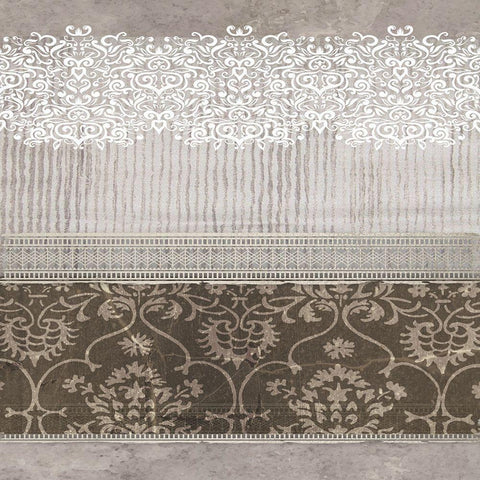 Ornate Blend II White Modern Wood Framed Art Print by Smith, Karen