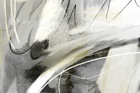 Speak to Me Black Ornate Wood Framed Art Print with Double Matting by Naskrent, Delores