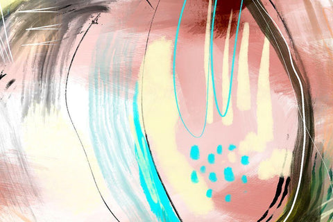 Articulate Black Ornate Wood Framed Art Print with Double Matting by Naskrent, Delores